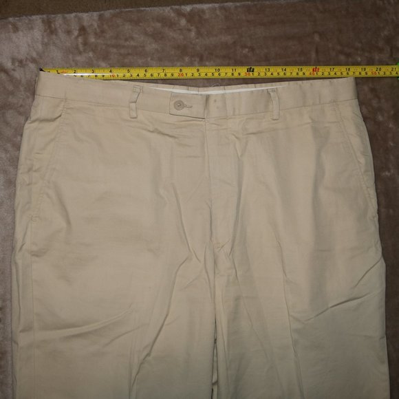 ML Material London Dress Trouser Slacks Pants - Waist 36x30 Inseam - Length 41 - Picture 2 of 8